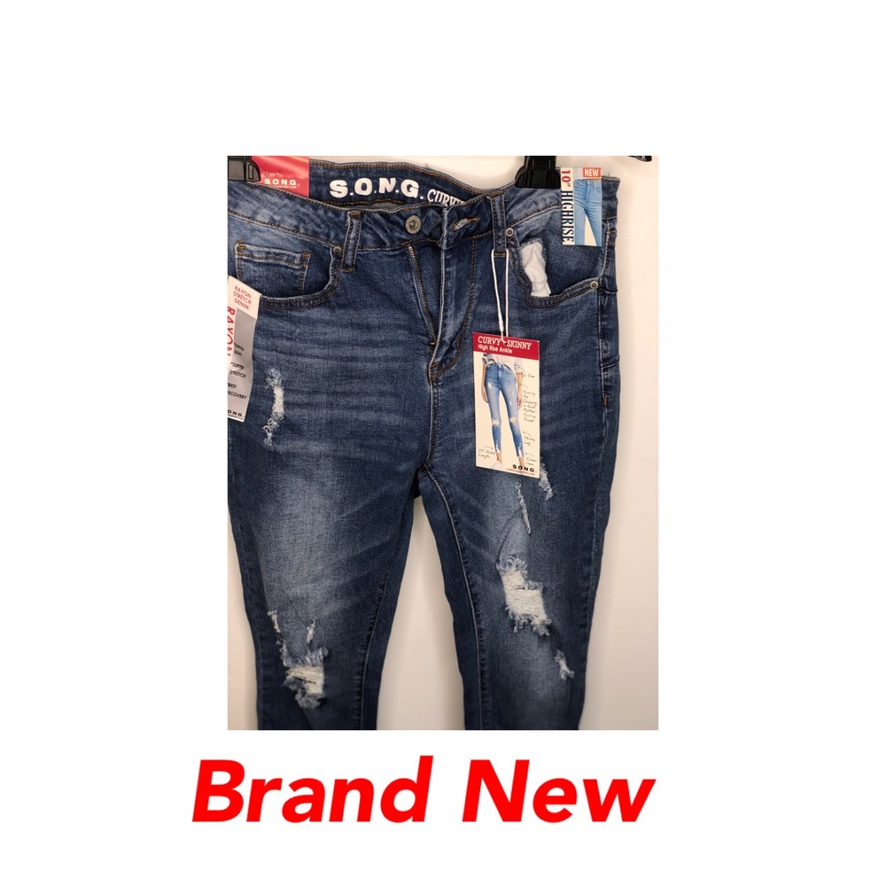 👖New Song curvy skinny high rise ankle jeans!
